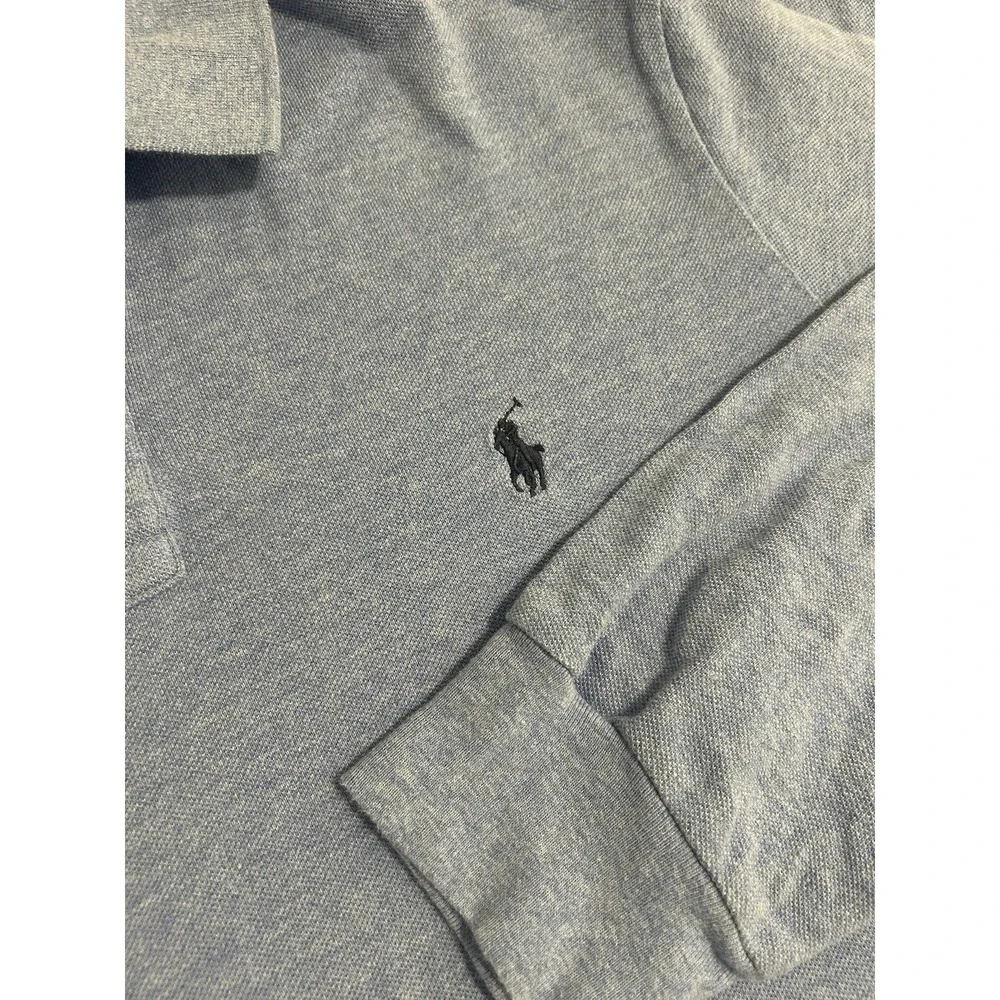 Polo Ralph Lauren Polo Mens XL‎ Long Sleeve Classic Fit Embroidered Pony Blue